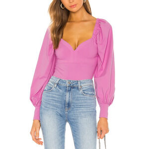 Susana Monaco 'Sweetheart' Pink Blouse Size S